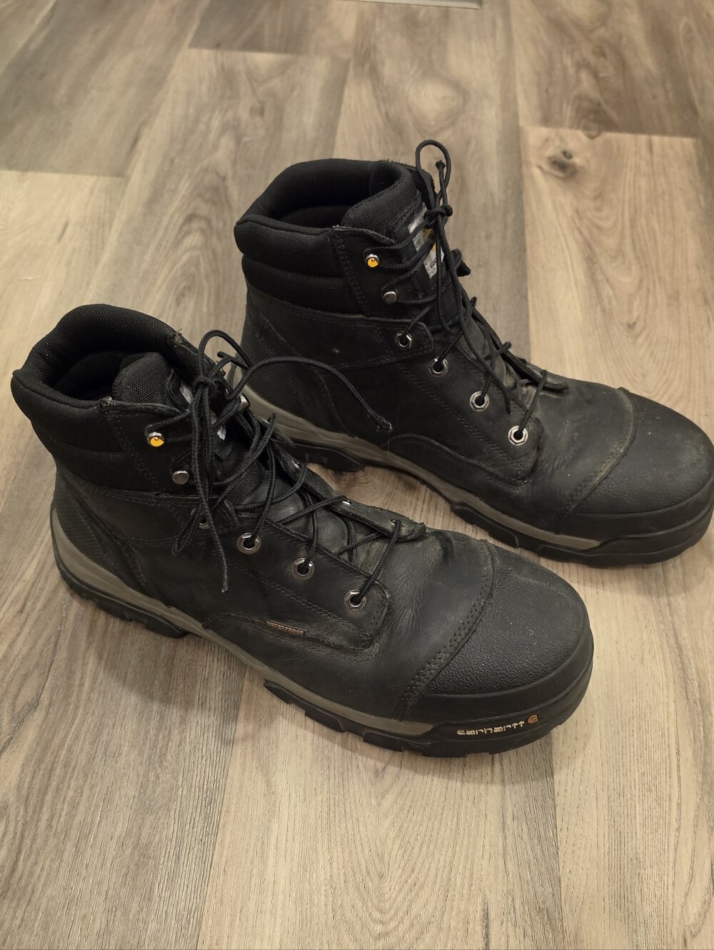 Carhartt Ground Force CME6351 Men's 13 M Black Waterproof Composite Toe Boots